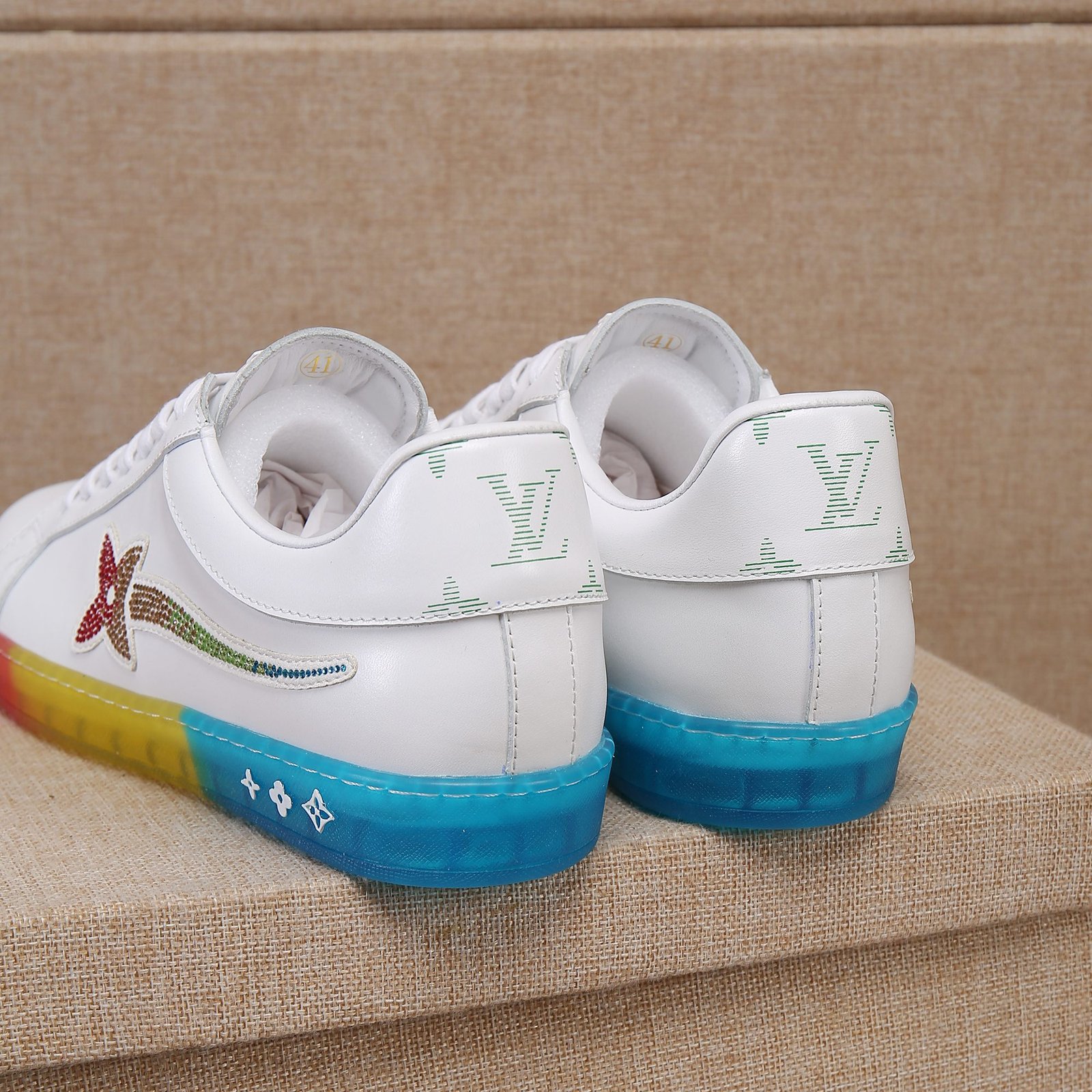 L0vis Vvtt0n Luxembourg Samothrace Sneaker White 1A9G05