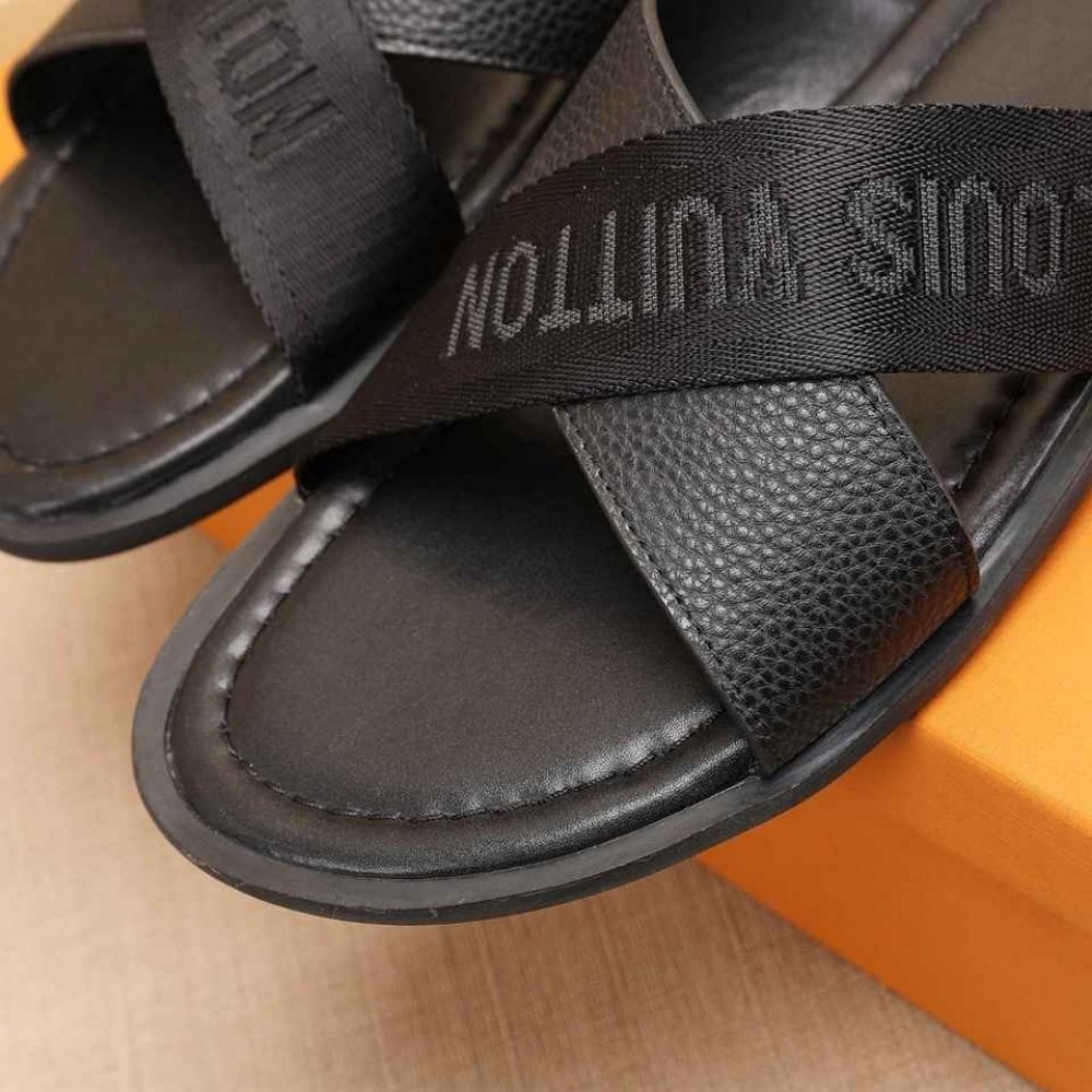 L0vis Vvtt0n Oasis Mule Black