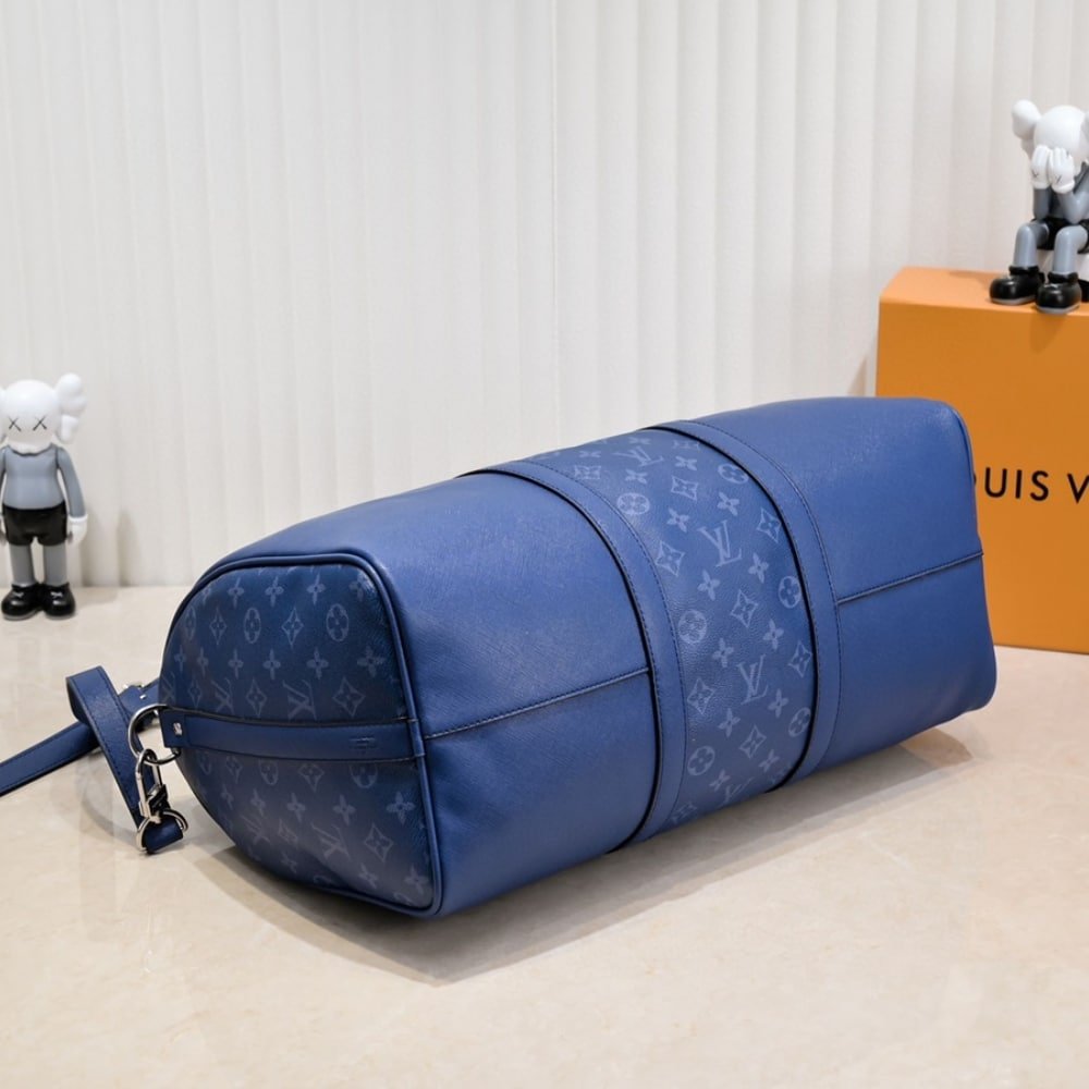 L0vis Vvtt0n Keepall Bandoulière 50 Taigarama Cobalt 45Cm M53766