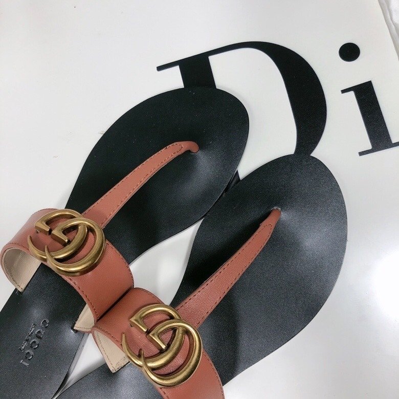Gvc*1 Double G Thong Leather