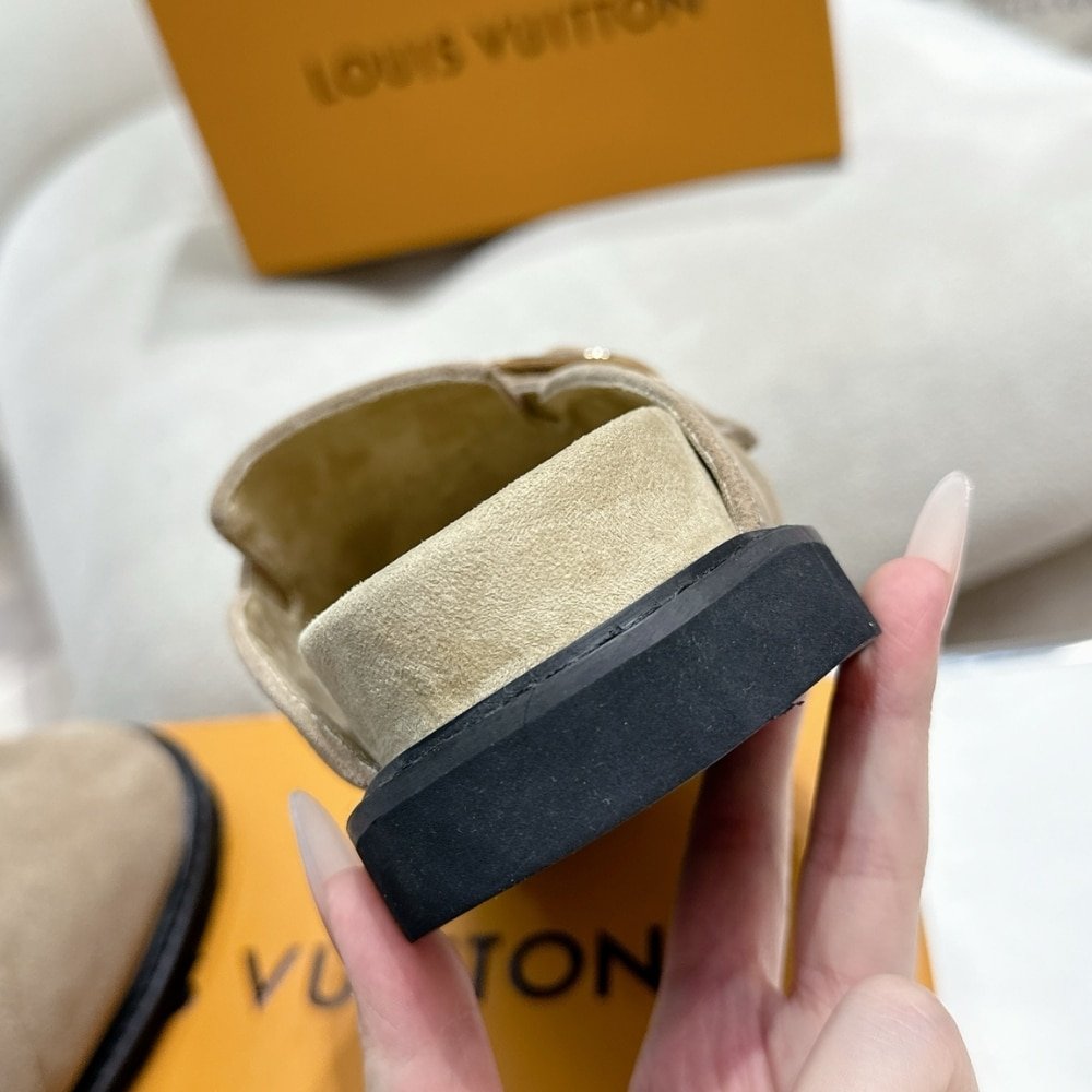 L0vis Vvtt0n Cosy Flat Comfort Clog Grey