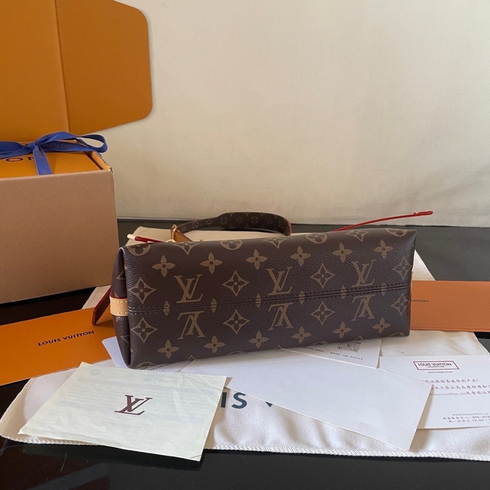 [S*per Vip 1:1] L0vis Vvtt0n Carryall BB Bag Monogram Brown 26Cm M13014