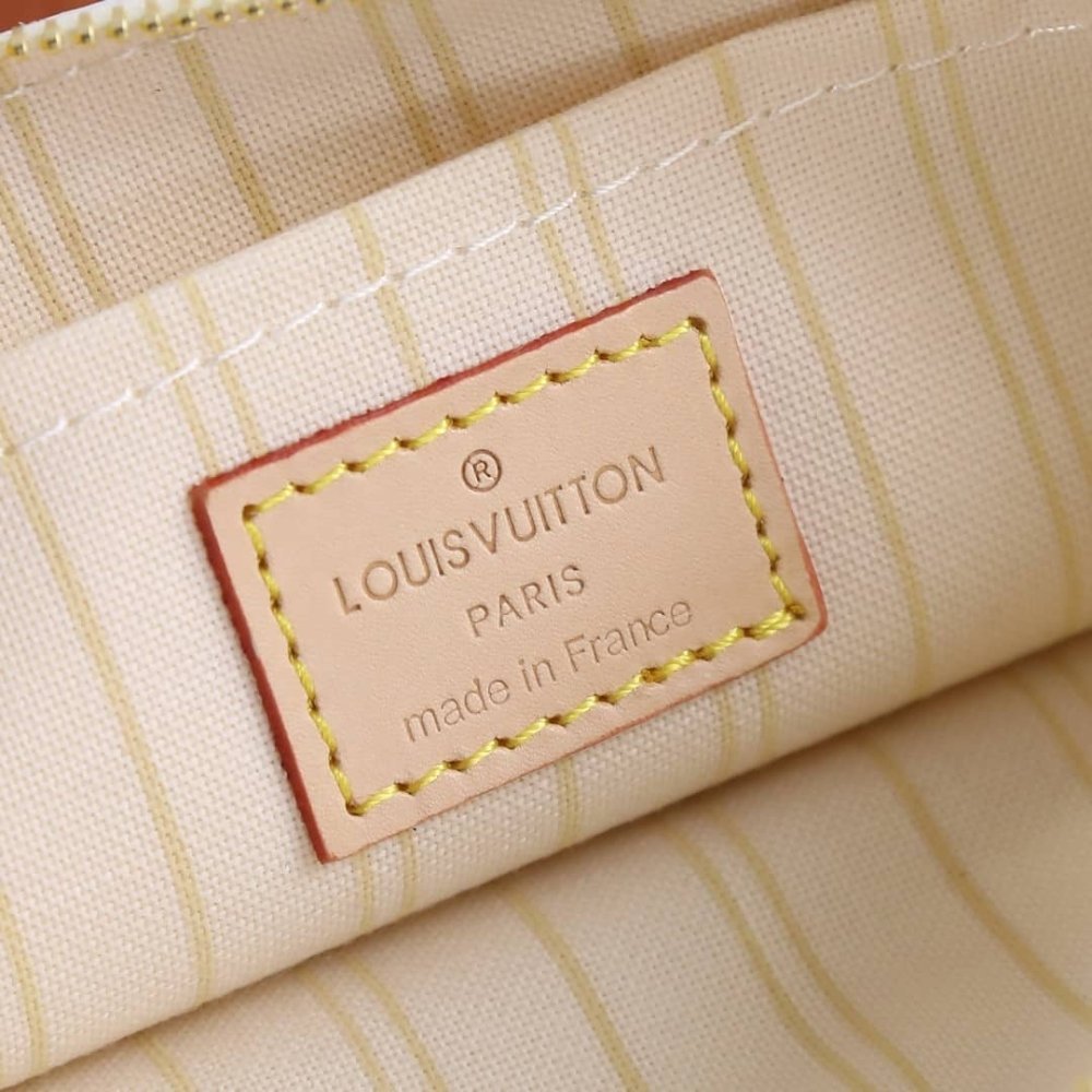 L0vis Vvtt0n Neverfull MM Damier Azur Beige 31Cm N40604