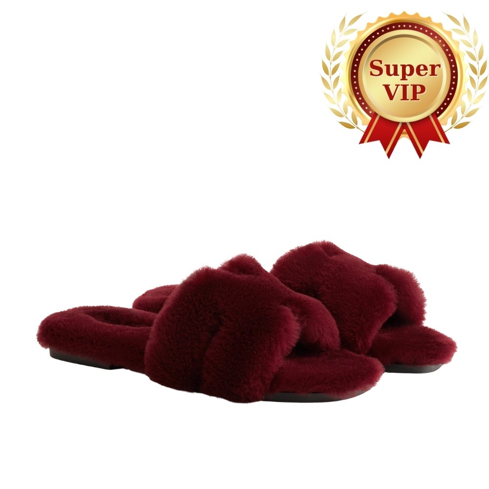 [S*per Vip 1:1] H**me5 Oran Sandal Rouge H Burgundy H231288Z L1350