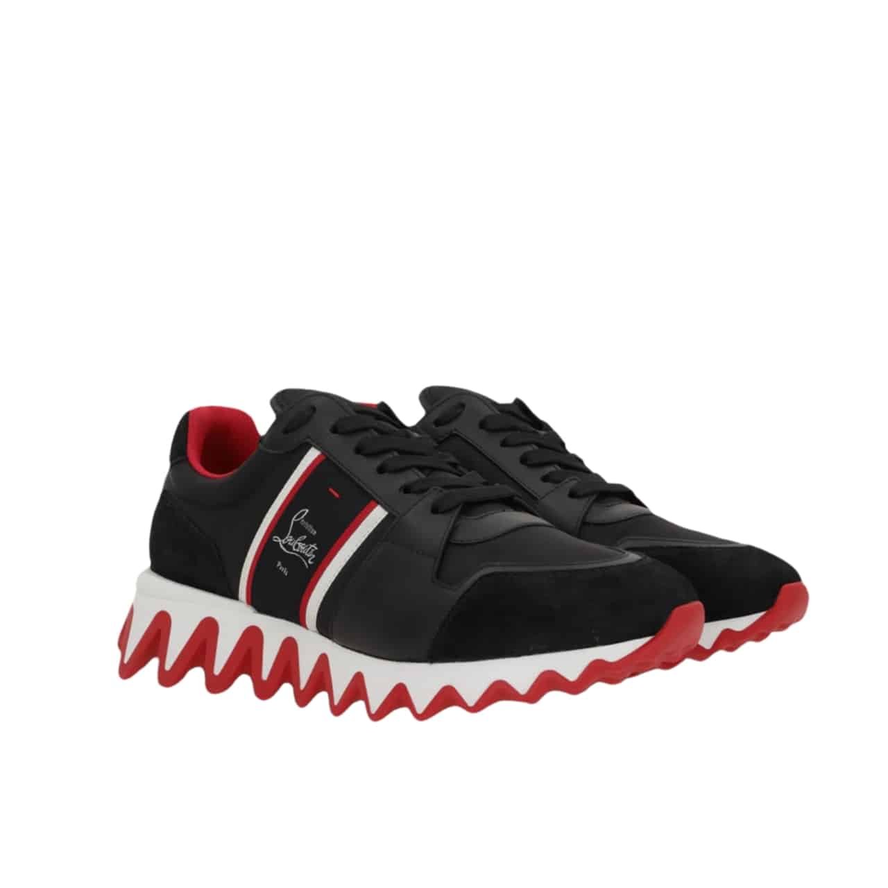 Chr1st1an Louboutin Nastroshark Sneaker Black