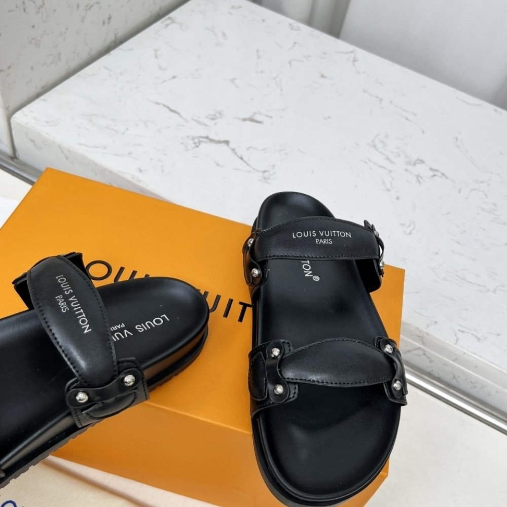 L0vis Vvtt0n Bom Dia Comfort Mule Black 1Ahloq