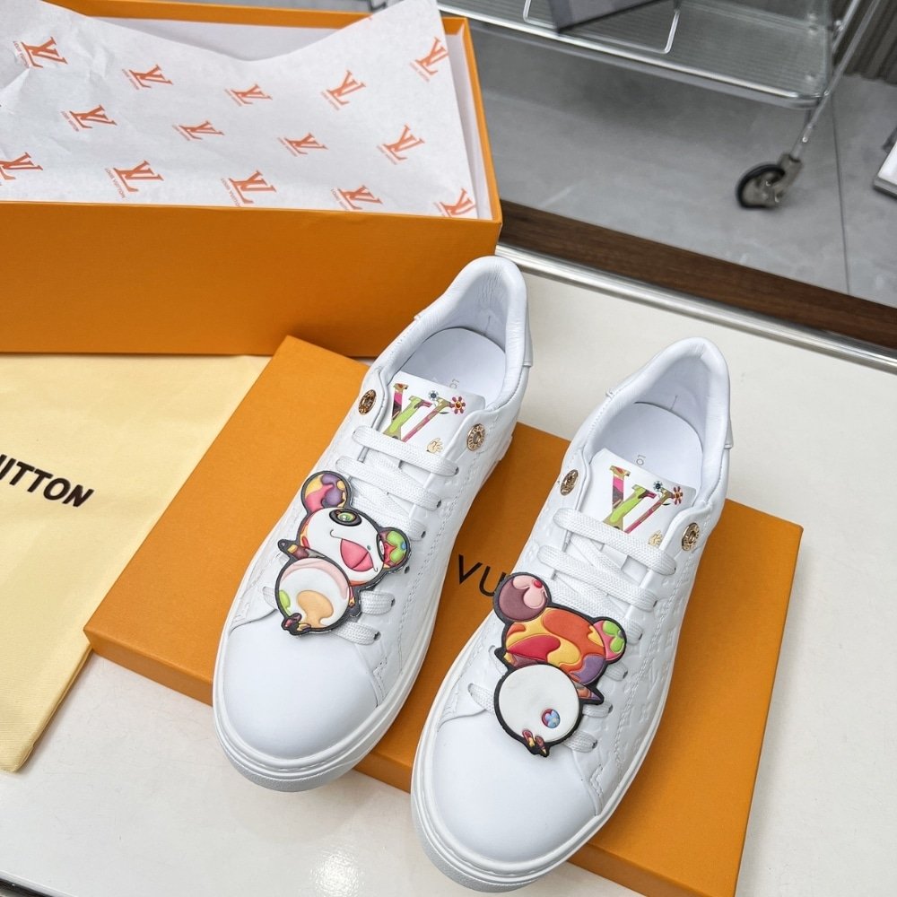L0vis Vvtt0n X Murakami Time Out Sneaker White 1Agzgj