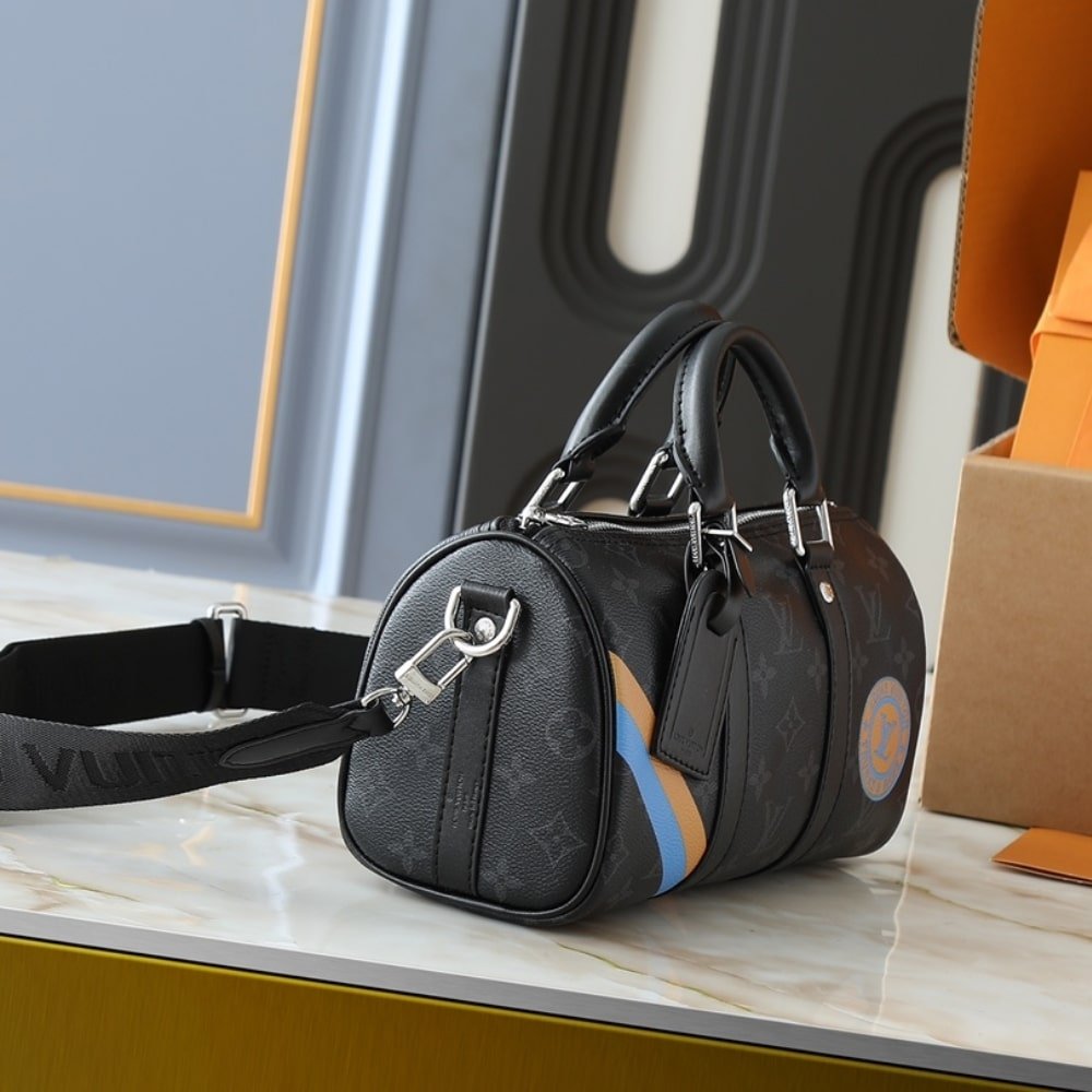 L0vis Vvtt0n Keepall Bandoulière 25 Mon Monogram Black 25Cm P01942