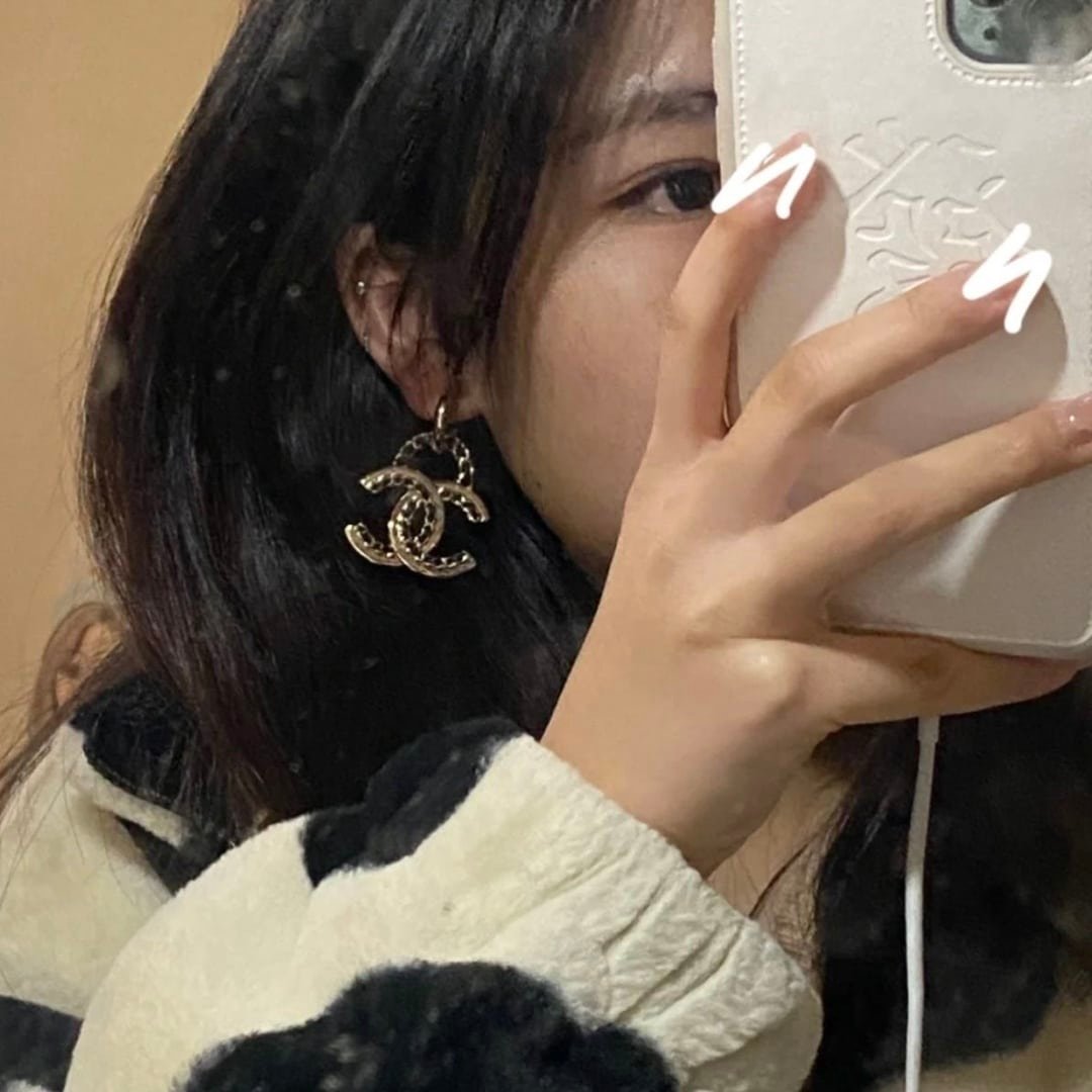 Ch**el Cc Earrings