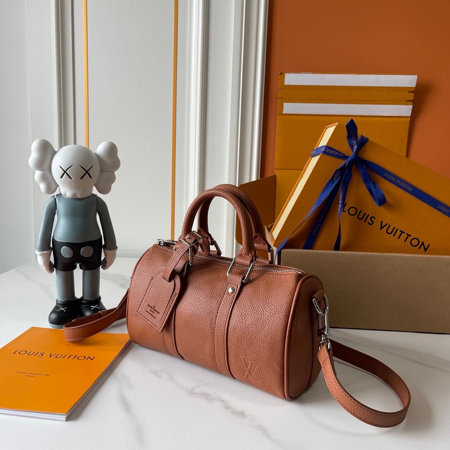 L0vis Vvtt0n Keepall Bandoulière 35 Tan 25Cm M25980