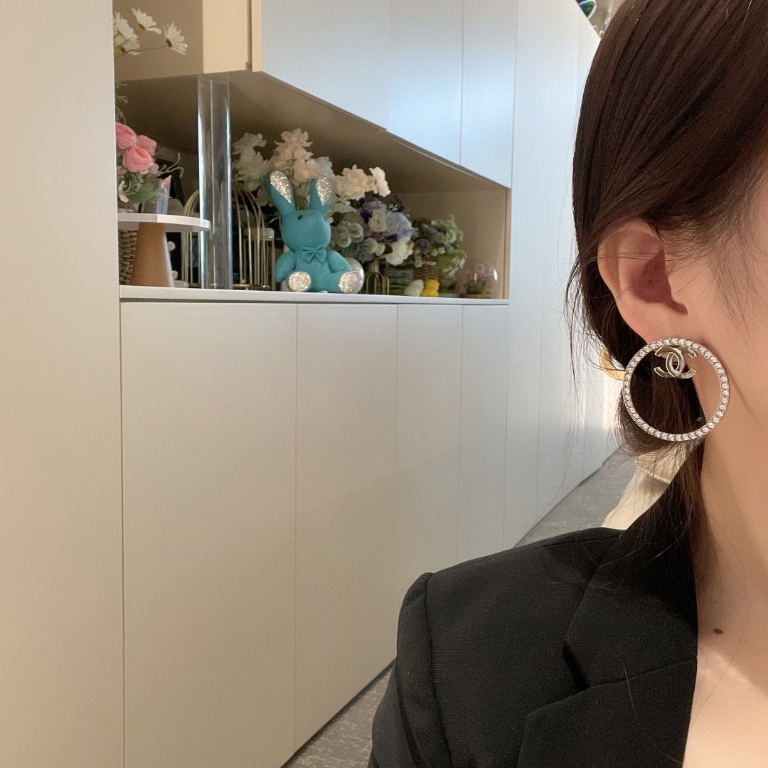 Ch**el Cc Earrings