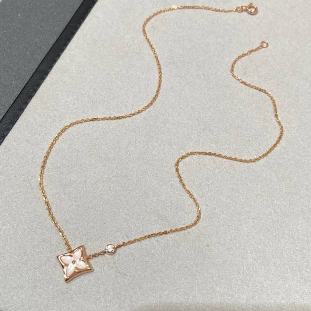 Gift Set: L0vis Vvtt0n Speedy Bandoulière 20 Monogram Pink 20Cm M47136 With Colour Blossom Bb Star Pendant Pink Gold Pink Mother Of Pearl And D1am0nd Q93612