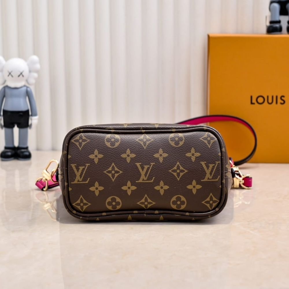 L0vis Vvtt0n Neverfull Bandoulière Inside Out Bb Monogram Rose 20Cm M12106