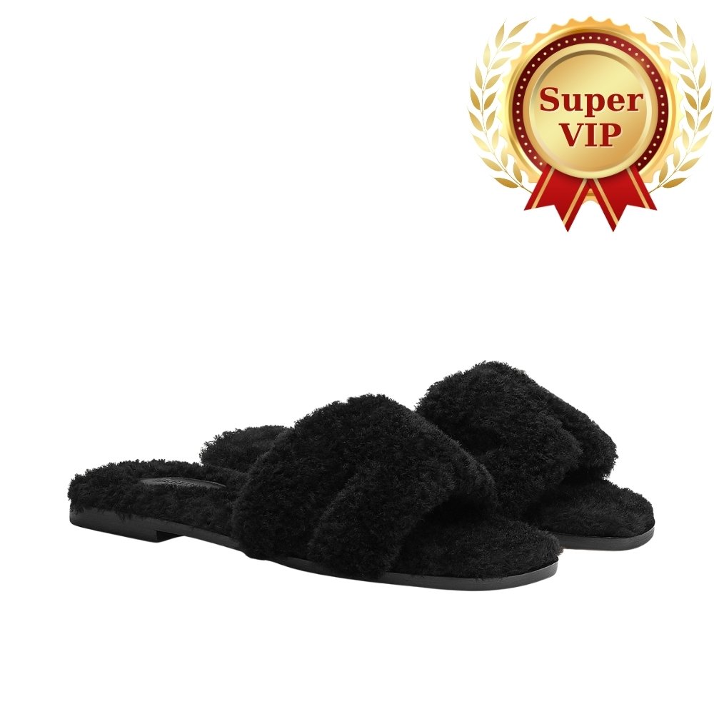 [S*per Vip 1:1] H**me5 Oran Sandal Rouge H Black H212178Z 02370