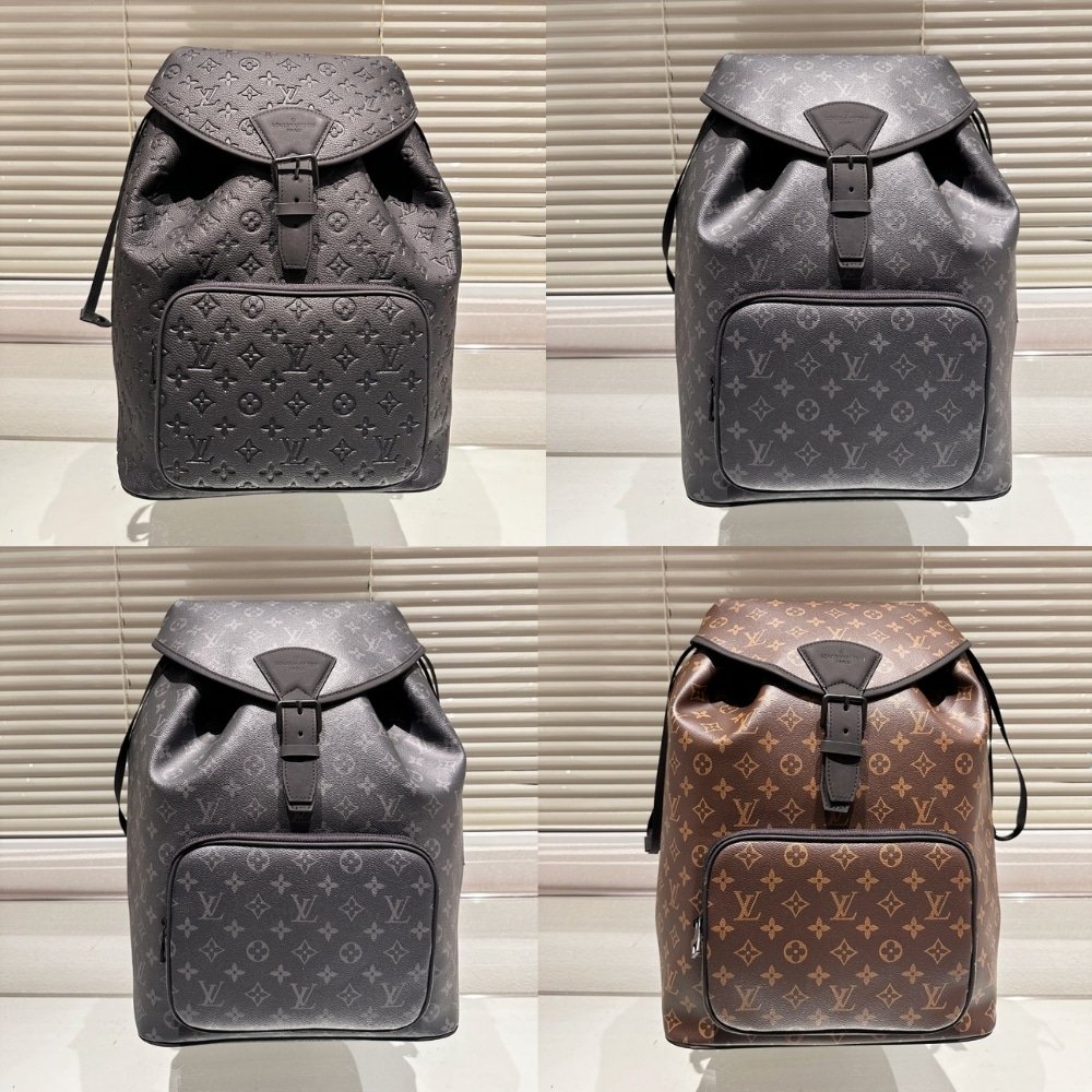L0vis Vvtt0n Montsouris Backpack Black 45Cm M23127