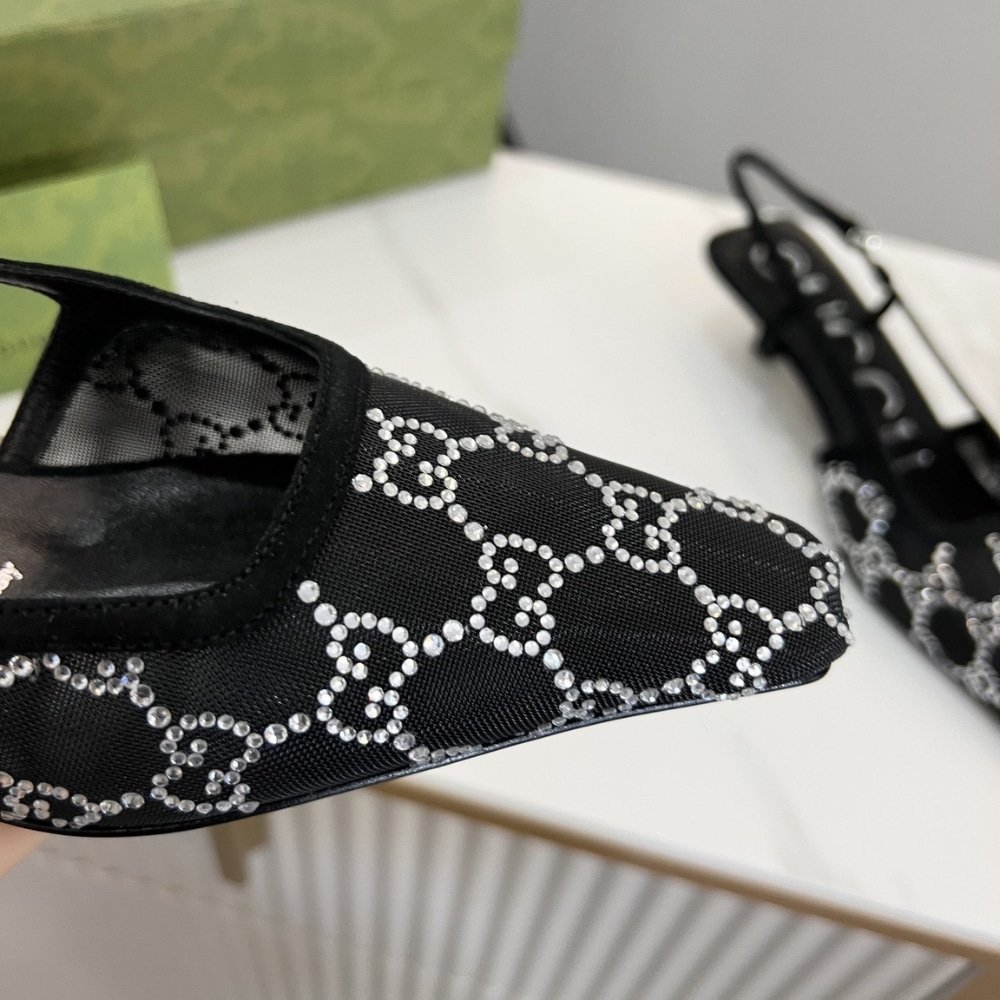 Gvc*1 Women’S Slingback Pump Black ‎675829 F13A0 1000