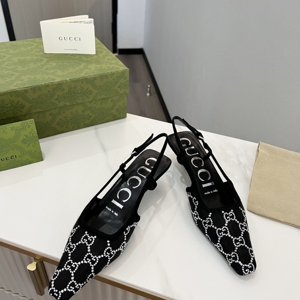 Gvc*1 Women’S Slingback Pump Black ‎675829 F13A0 1000