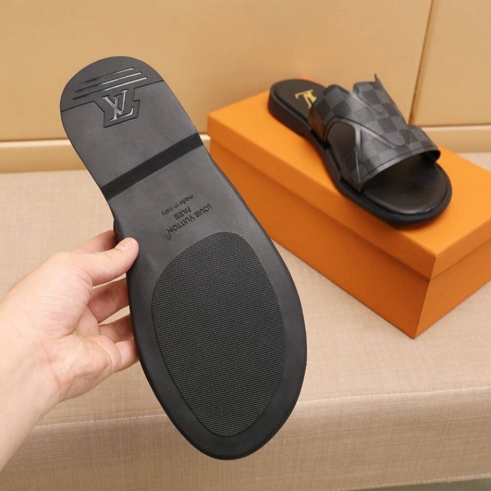 L0vis Vvtt0n Oasis Mule Damier Graphite 1Abfpp