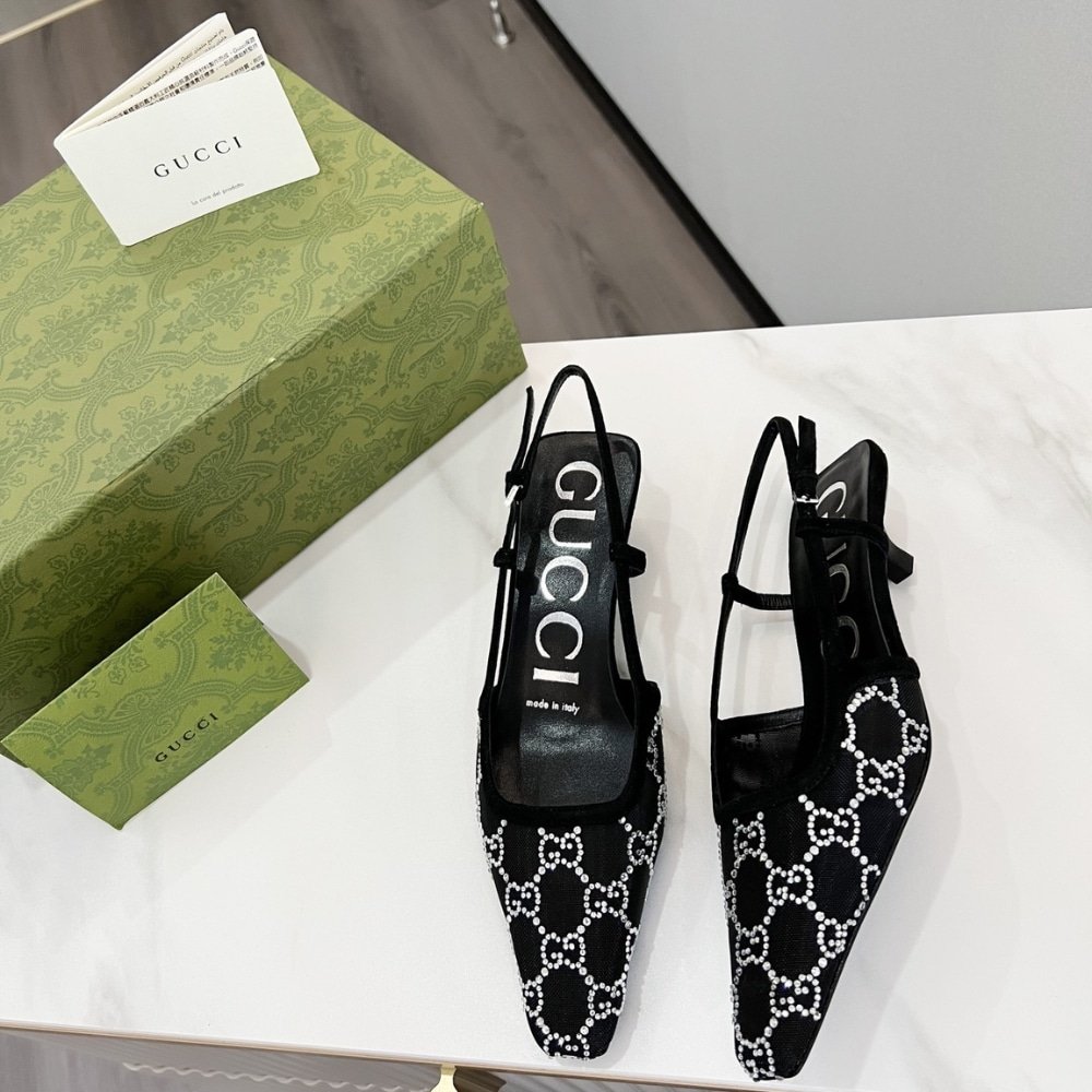 Gvc*1 Women’S Slingback Pump Black ‎675829 F13A0 1000