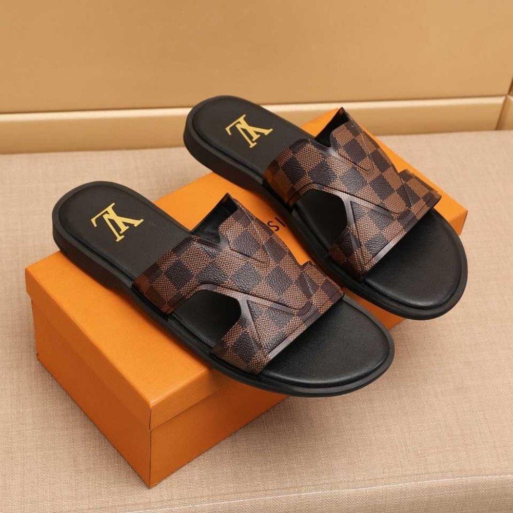 L0vis Vvtt0n Oasis Mule Damier Brown