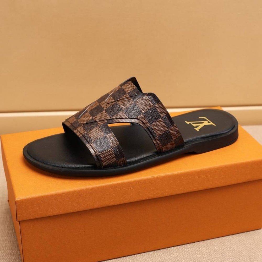 L0vis Vvtt0n Oasis Mule Damier Brown