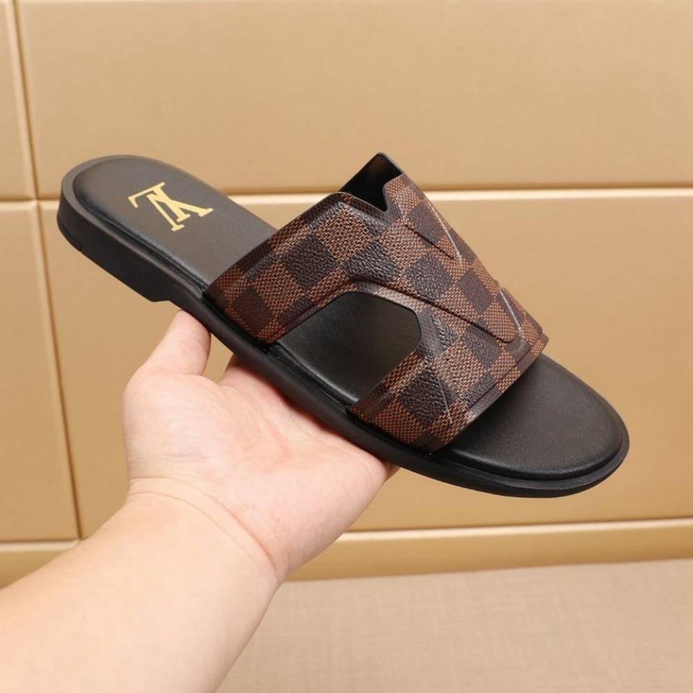 L0vis Vvtt0n Oasis Mule Damier Brown