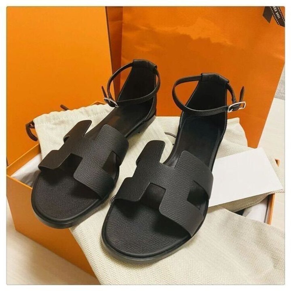 H**me5 Santorini Sandal Black H182138Z 02360