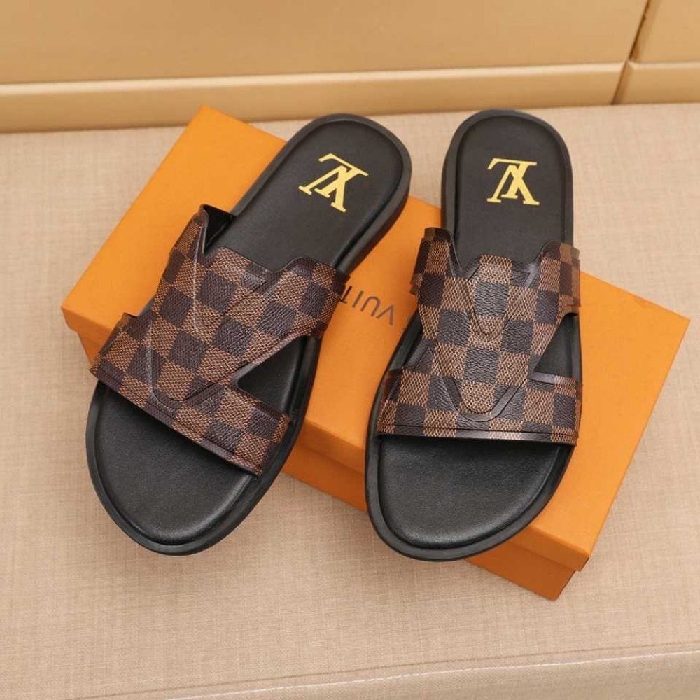 L0vis Vvtt0n Oasis Mule Damier Brown