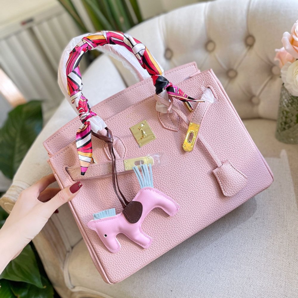 H**me5 Birkin 30 Togo Leather Gold Hardware Light Pink 30Cm