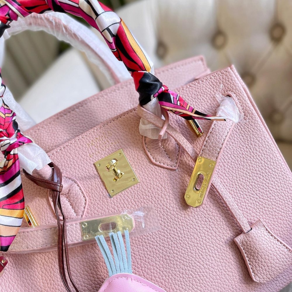 H**me5 Birkin 30 Togo Leather Gold Hardware Light Pink 30Cm