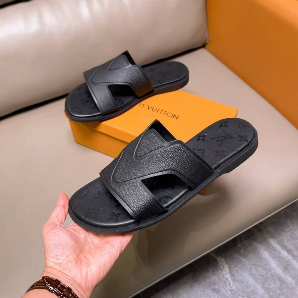 L0vis Vvtt0n Oasis Mule Monogram Black 1Aa4Cb