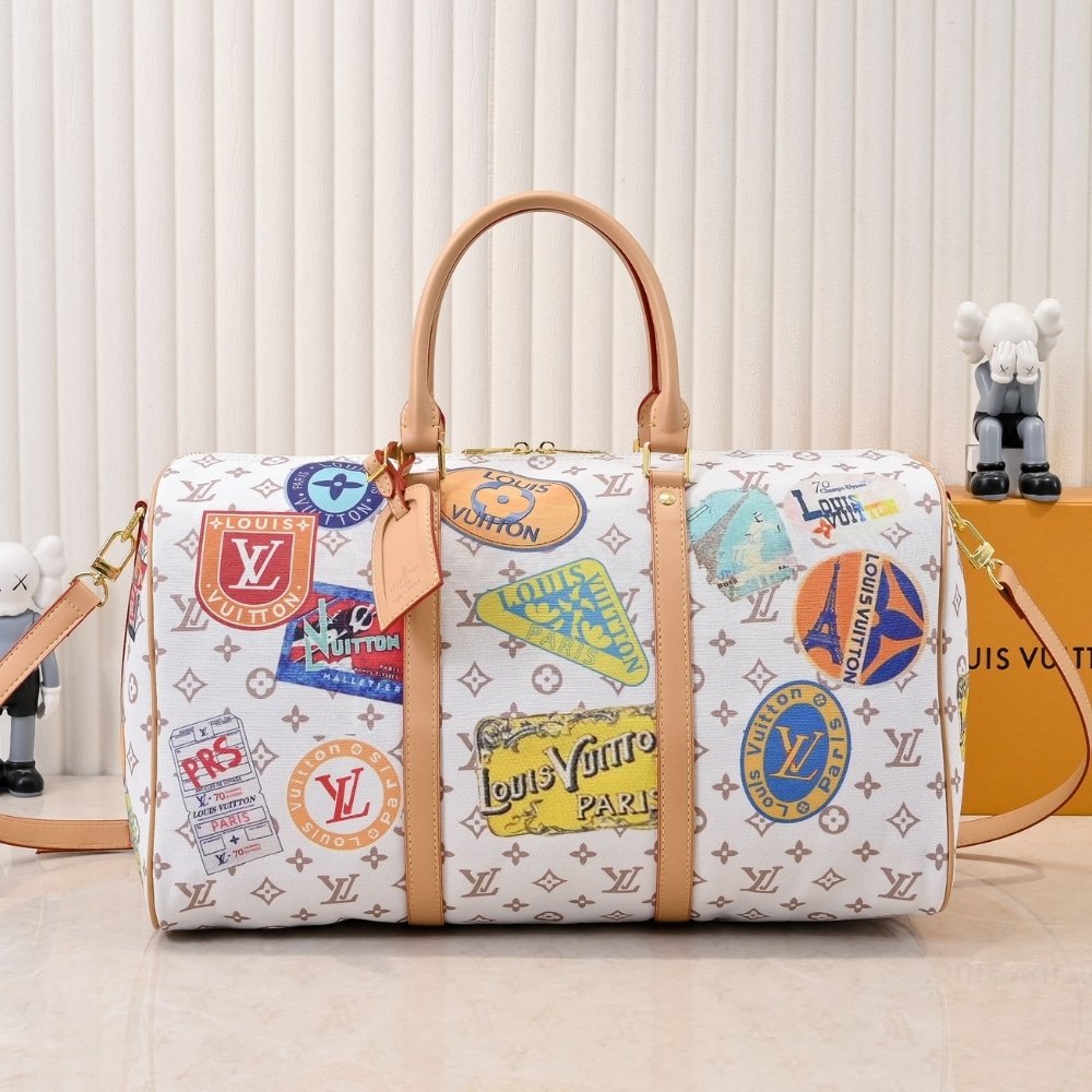 L0vis Vvtt0n Keepall Bandoulière 45 Monogram Dune Coated Canvas 45Cm M14736