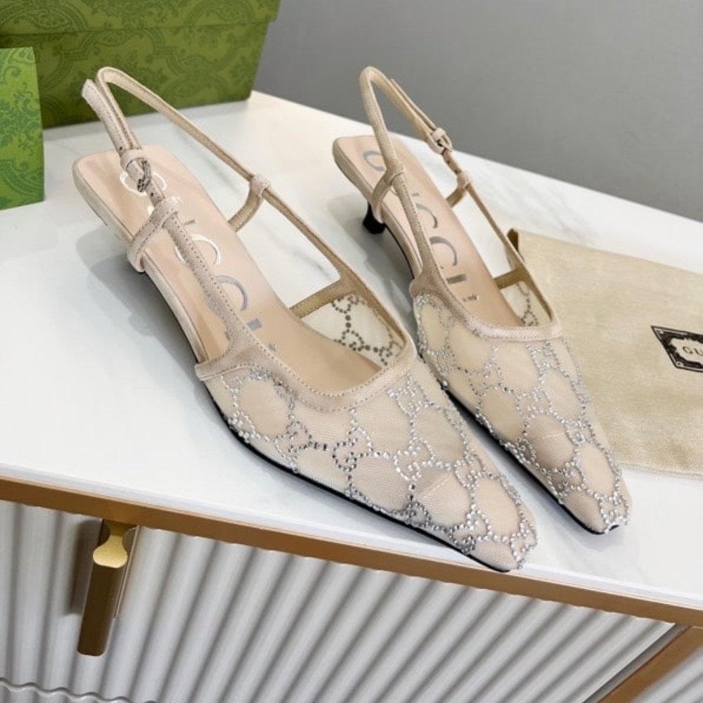 Gvc*1 Women’S Slingback Pump Beige 674668 F13A0 9960