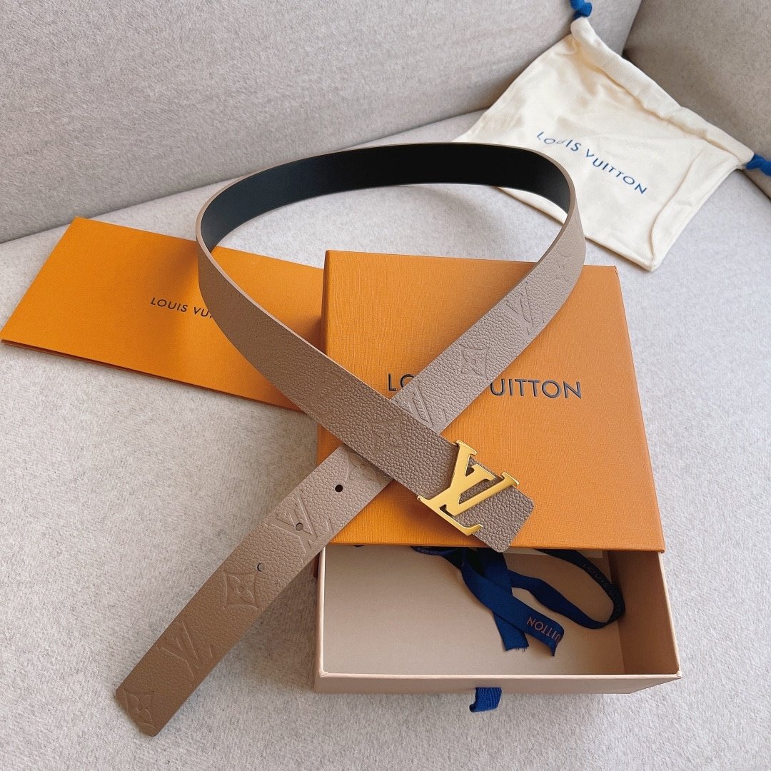 L0vis Vvtt0n Resible Lv Iconic Belt 30Mm