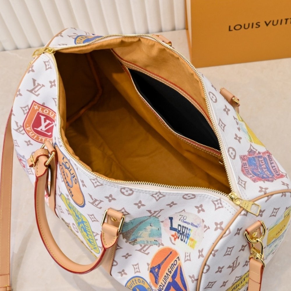 L0vis Vvtt0n Keepall Bandoulière 45 Monogram Dune Coated Canvas 45Cm M14736