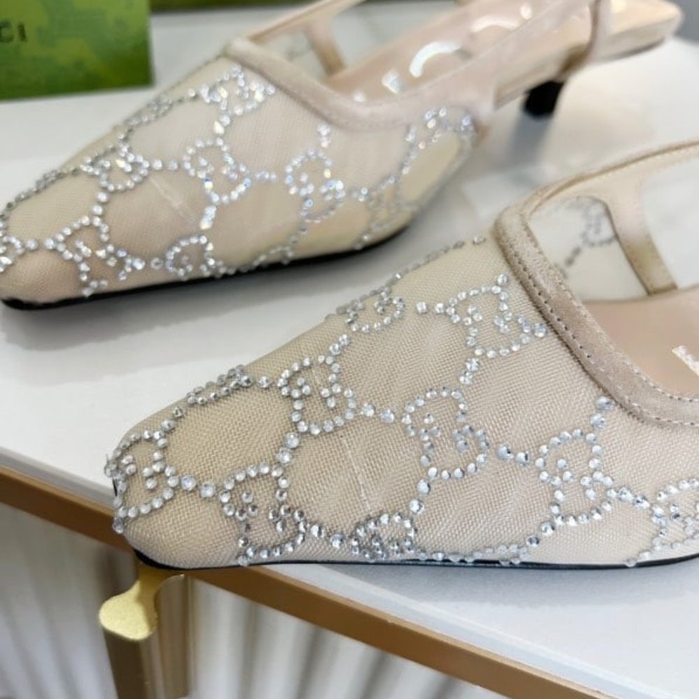 Gvc*1 Women’S Slingback Pump Beige 674668 F13A0 9960