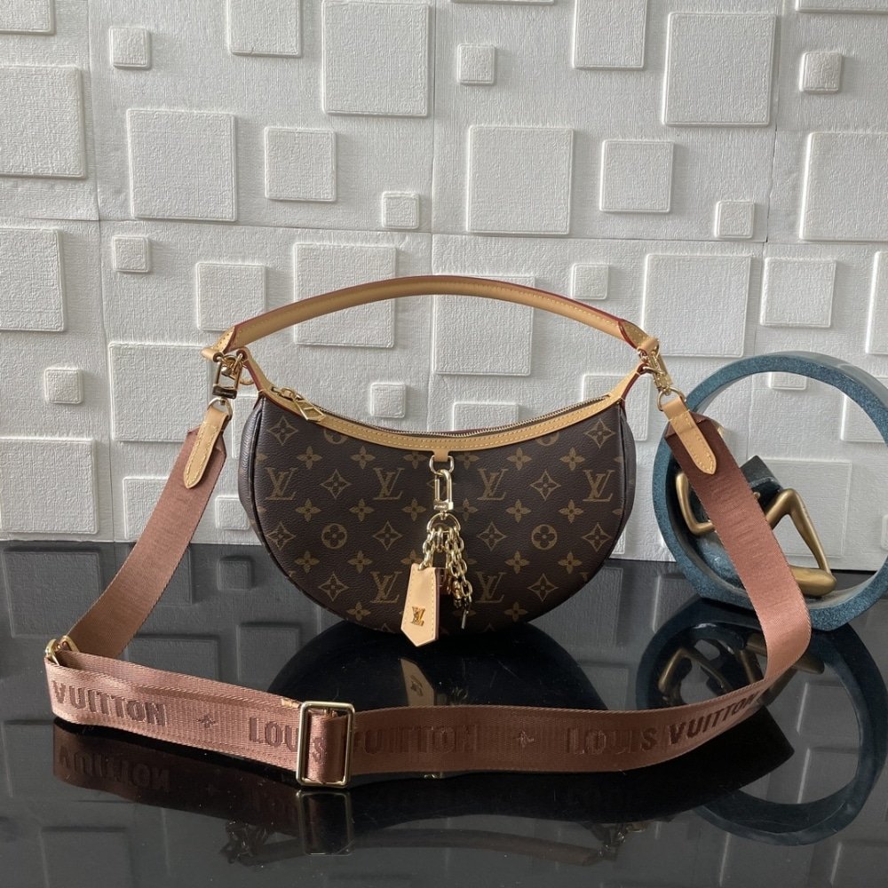 [S*per Vip 1:1] L0vis Vvtt0n Looping Bag Monogram Brown 28Cm M12939