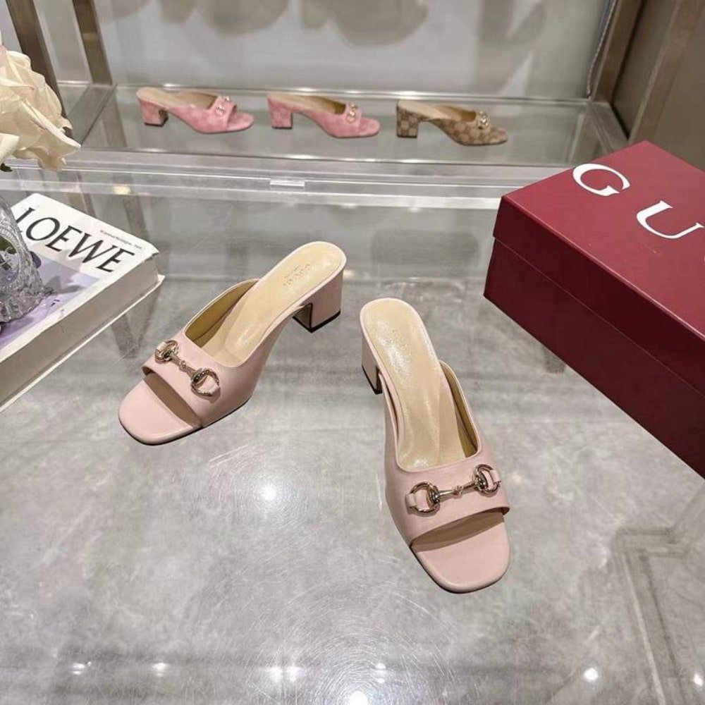 Gvc*1 Women Horsebit Slide Light Pink 816607 C9D00 6809
