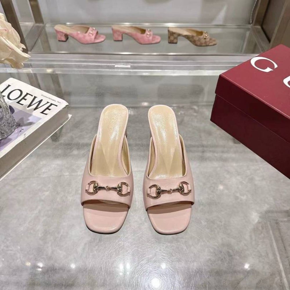 Gvc*1 Women Horsebit Slide Light Pink 816607 C9D00 6809