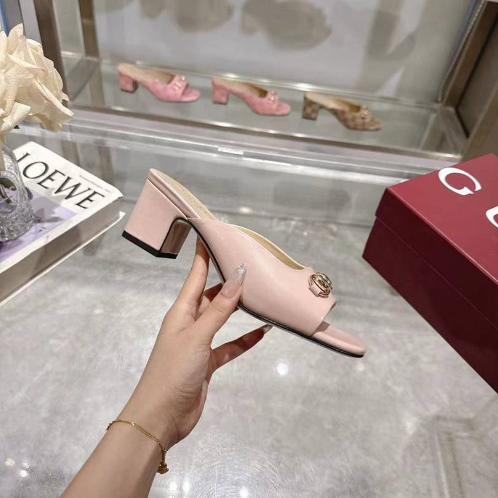 Gvc*1 Women Horsebit Slide Light Pink 816607 C9D00 6809