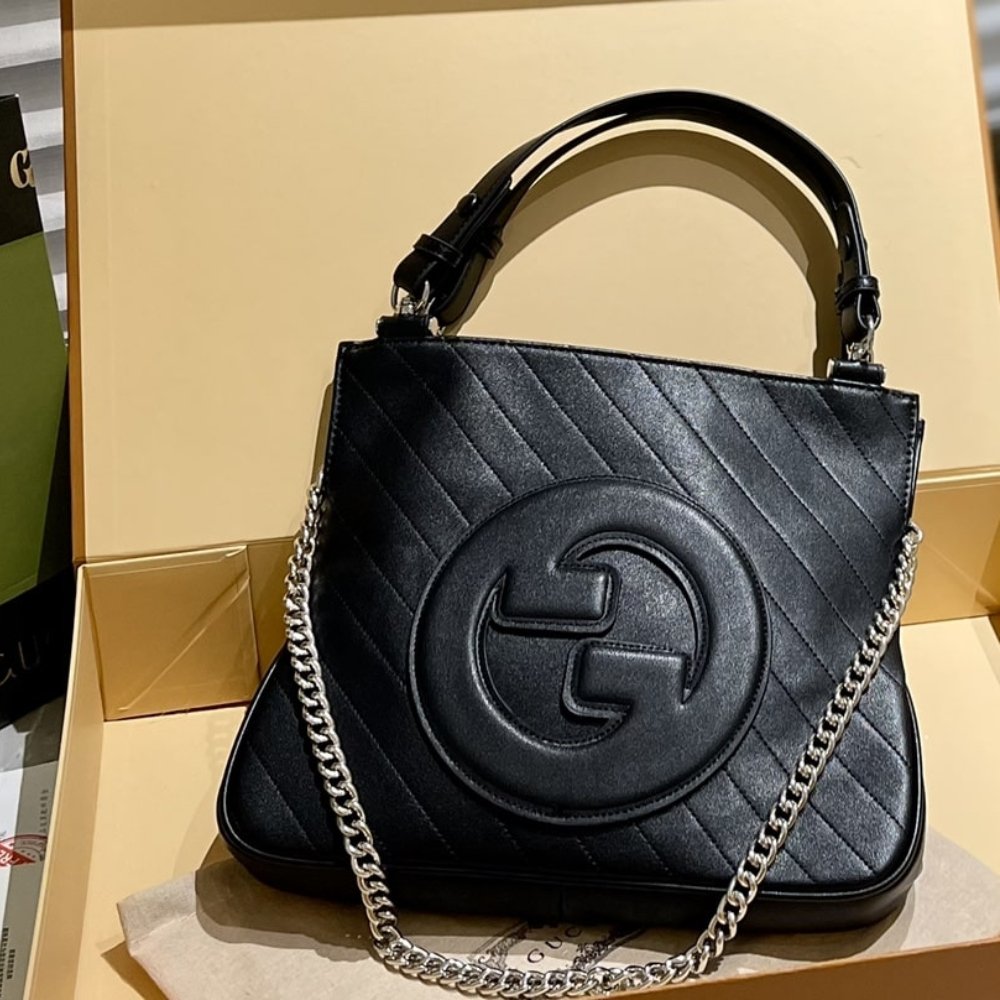 Gvc*1 Blondie Small Tote Bag Black 30Cm‎ 751518 1Aaow 9022