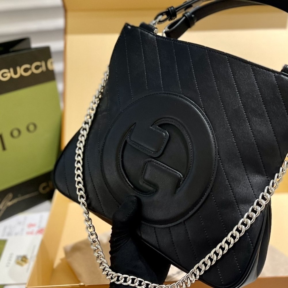 Gvc*1 Blondie Small Tote Bag Black 30Cm‎ 751518 1Aaow 9022