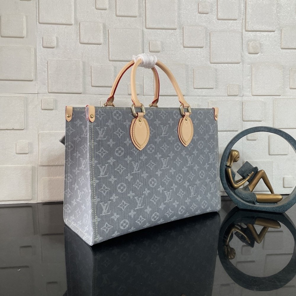 [S*per Vip 1:1] L0vis Vvtt0n Onthego MM Washed Gray 35Cm M13189