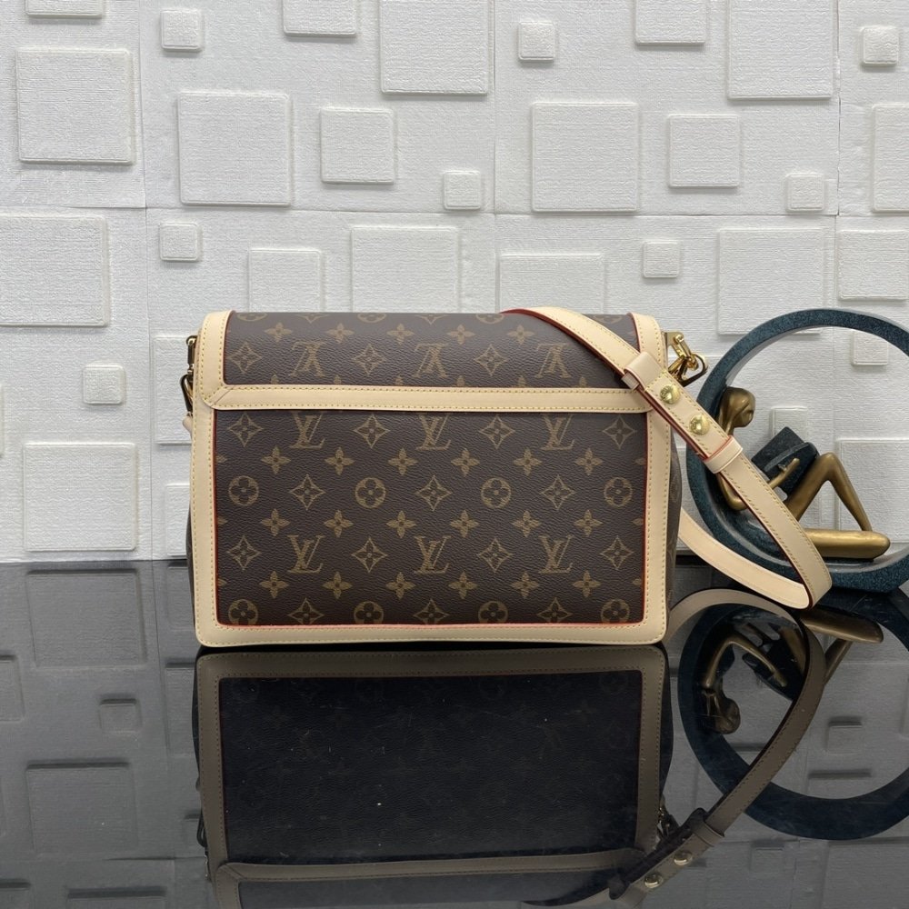 [S*per Vip 1:1] L0vis Vvtt0n Dauphine Soft GM Monogram Brown 28Cm M47149
