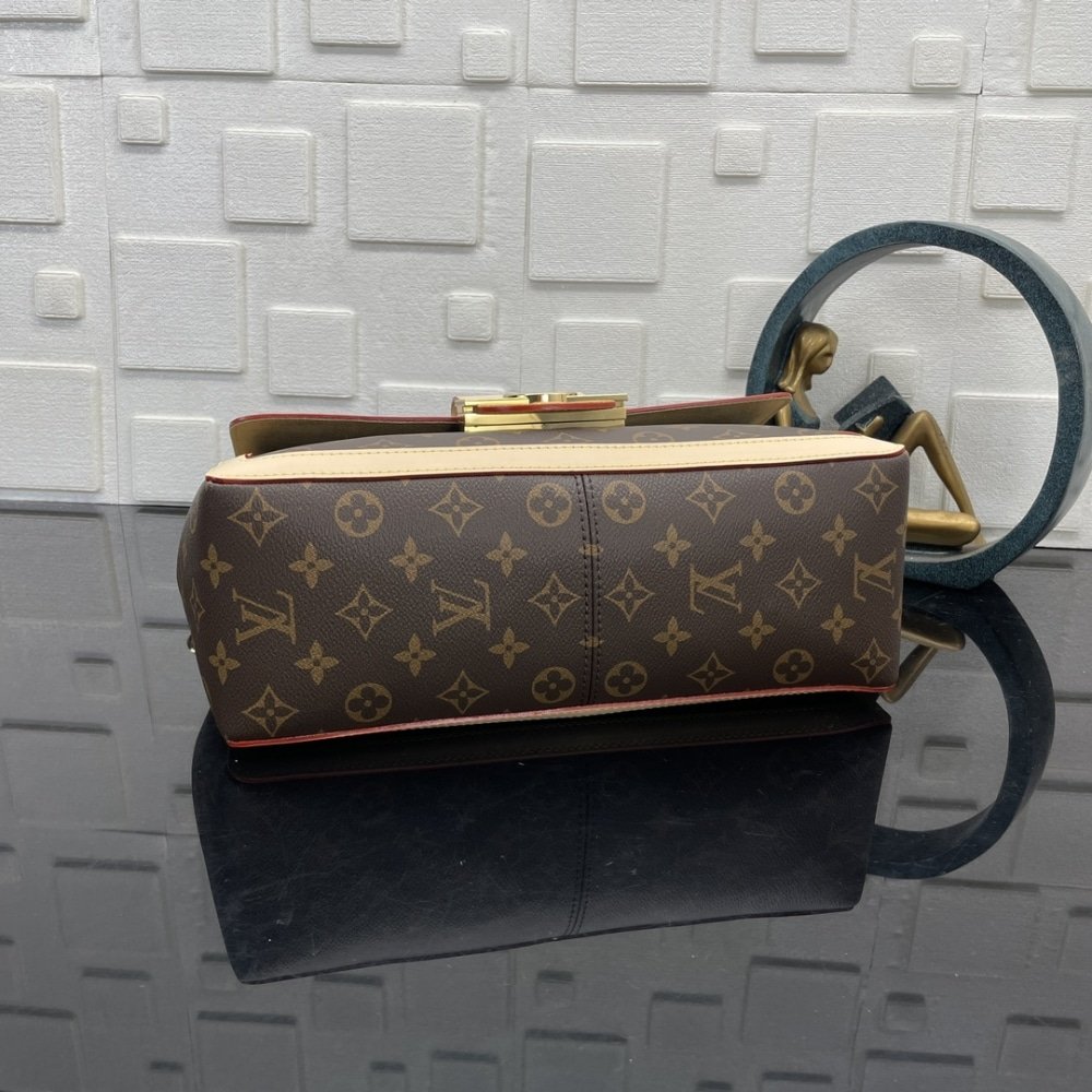 [S*per Vip 1:1] L0vis Vvtt0n Dauphine Soft GM Monogram Brown 28Cm M47149