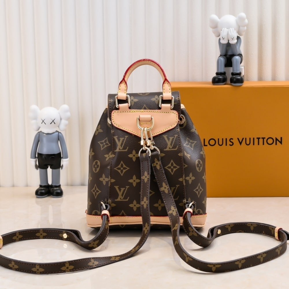 L0vis Vvtt0n Montsouris MM Backpack Brown 25Cm M11197