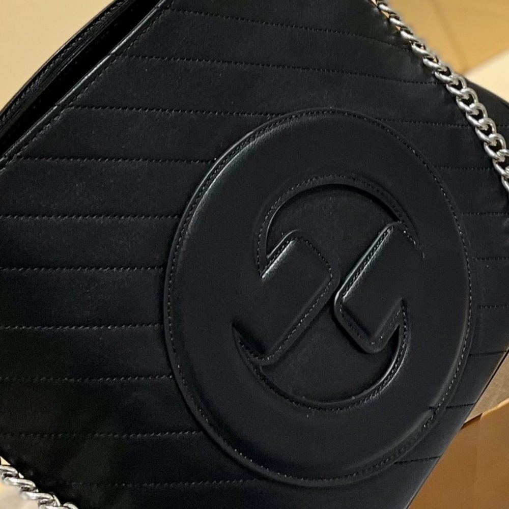 Gvc*1 Blondie Small Tote Bag Black 30Cm‎ 751518 1Aaow 9022