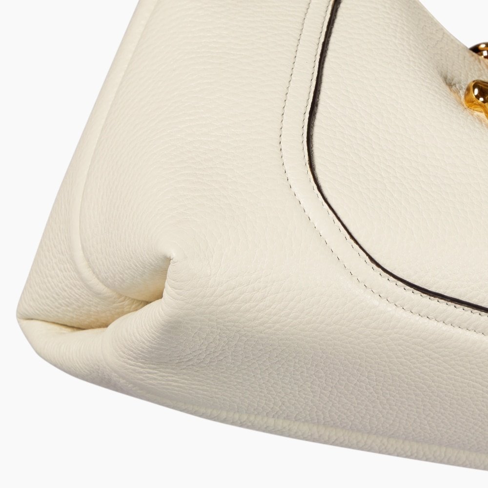 [S*per Vip 1:1] Gvc*1 Softbit Medium Top Handle Bag White Leather 27Cm ‎837467 Aaeao 9050
