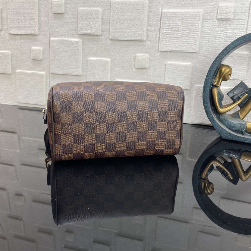 [S*per Vip 1:1] L0vis Vvtt0n Speedy Bandoulière 20 Bag Damier Ebene Coated Canvas Brown 20Cm N40489