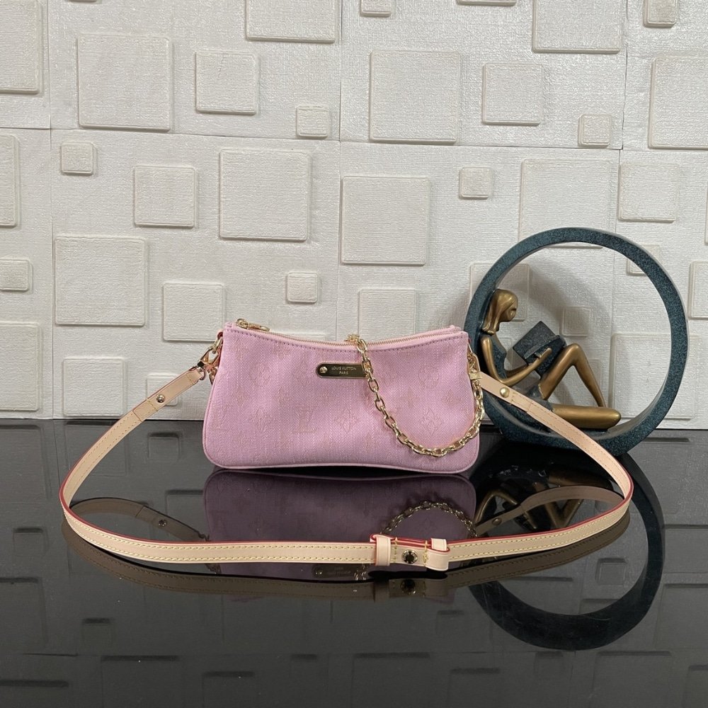 [S*per Vip 1:1] L0vis Vvtt0n Pochette Liv Washed Pink 24Cm M14159